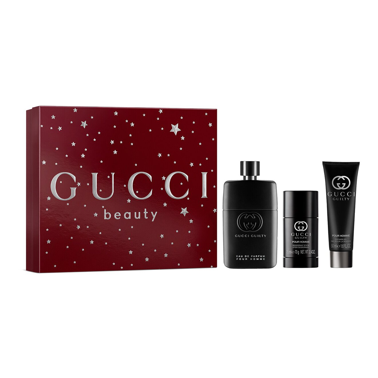 Guilty Pour Homme Eau de Parfum for Men Trio - Gift Set