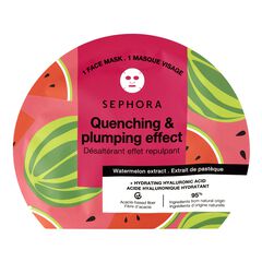 Fiber Face Masks - Fruit & Plant Extracts + Hydrating Hyaluronic Acid, SEPHORA COLLECTION
