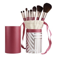 Advanced brush Set of 8 Eye and Complexion Brushes, SEPHORA COLLECTION