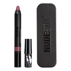 Intense Matte Lip + Cheek Pencil - Matte Lipstick Pencil, NUDESTIX