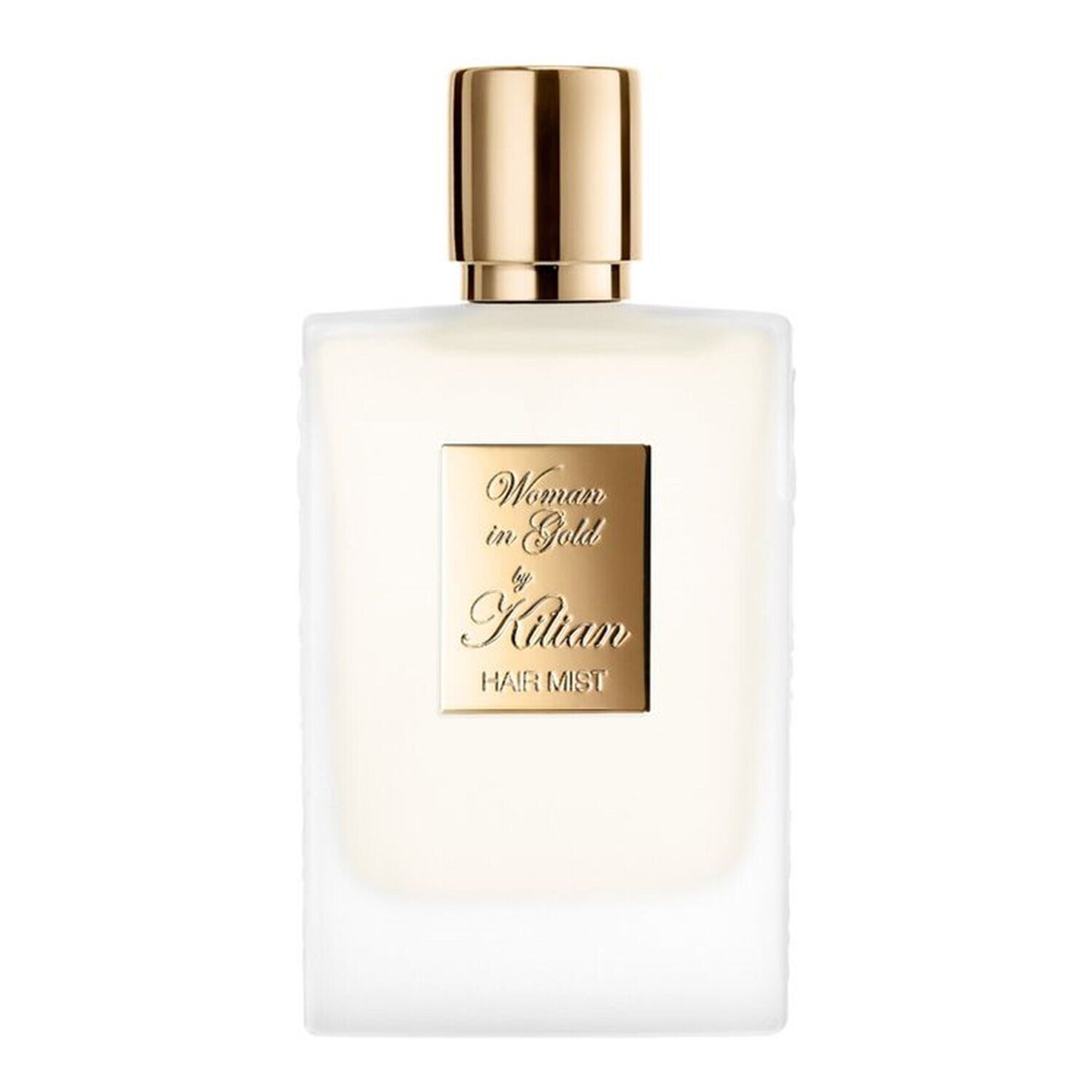 Woman in Gold Hair Mist