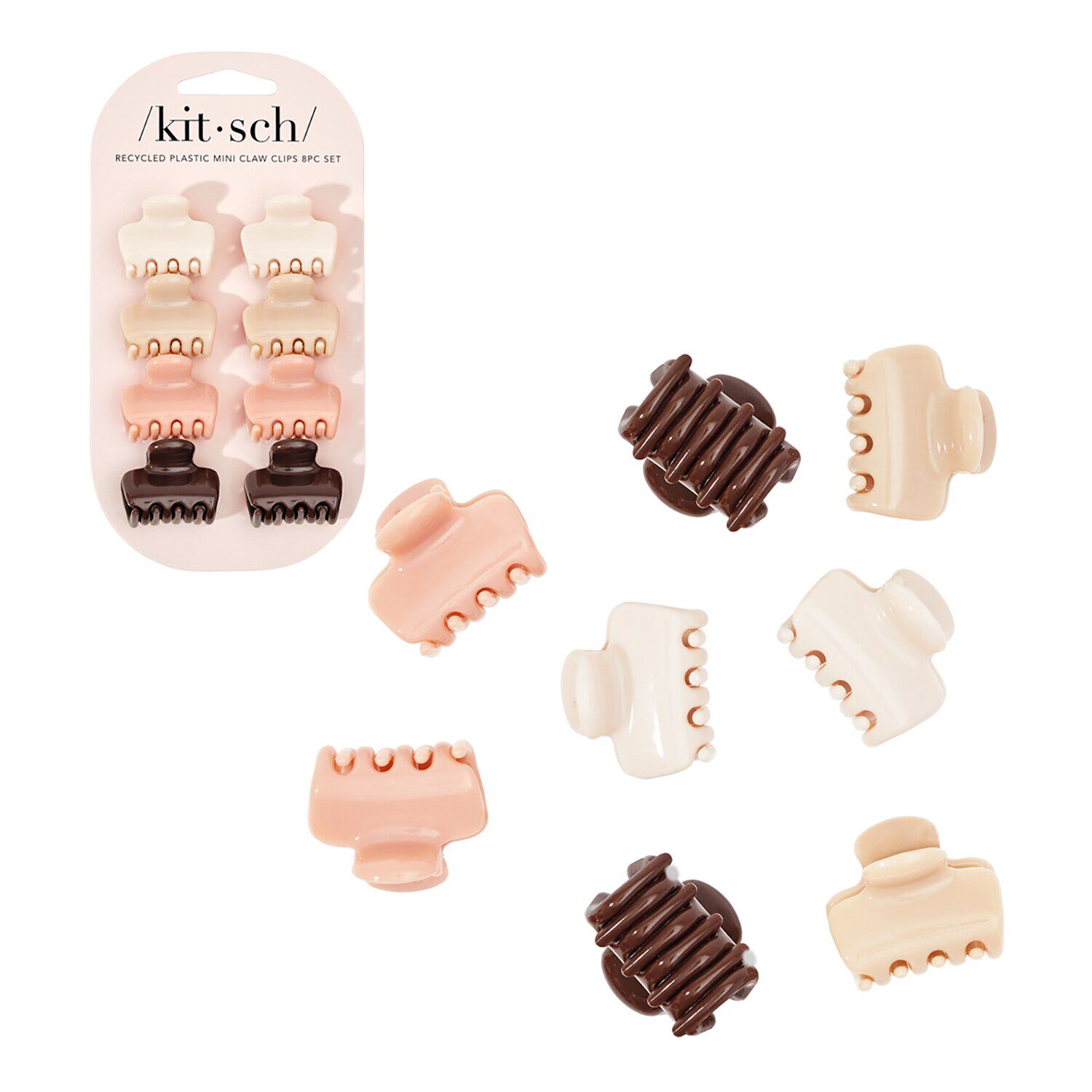 Mini Cloud Claw Clips 8pc Set