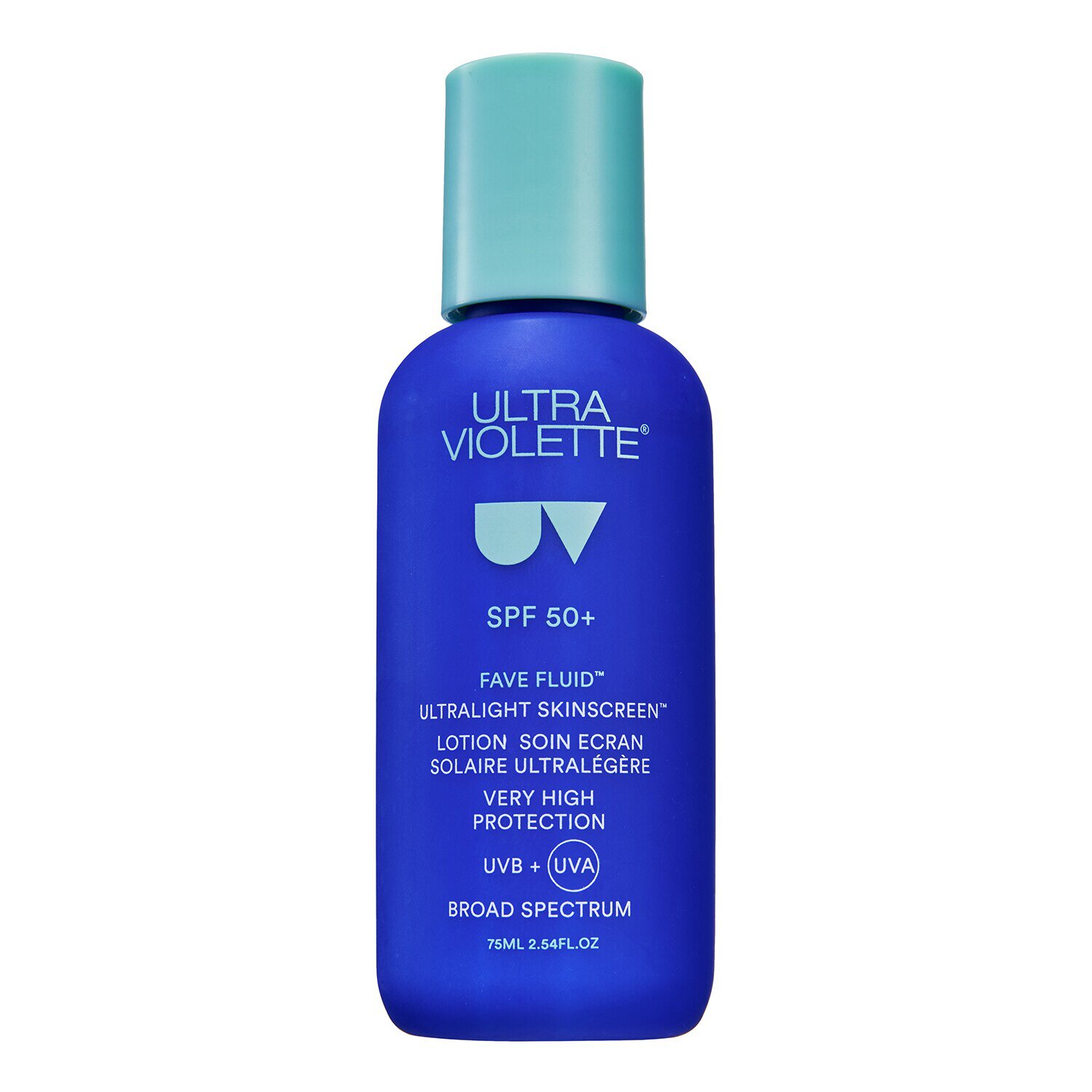 Fave Fluid SPF 50ᐩ Ultralight Fragrance Free Skinscreen™