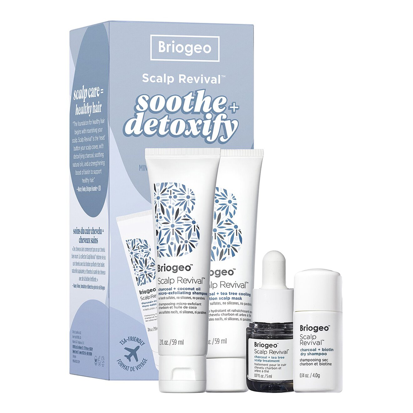 Scalp Revival™ Soothe + Detoxify Travel Set