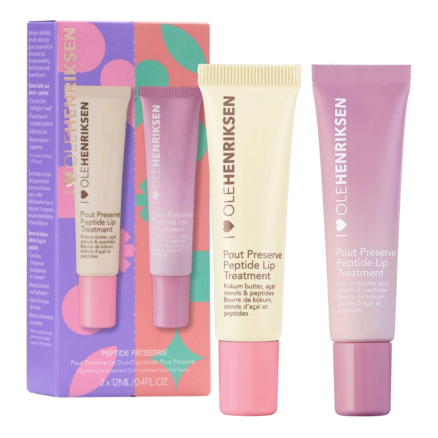 Peptide Pâtisserie Pout Preserve Lip Duo