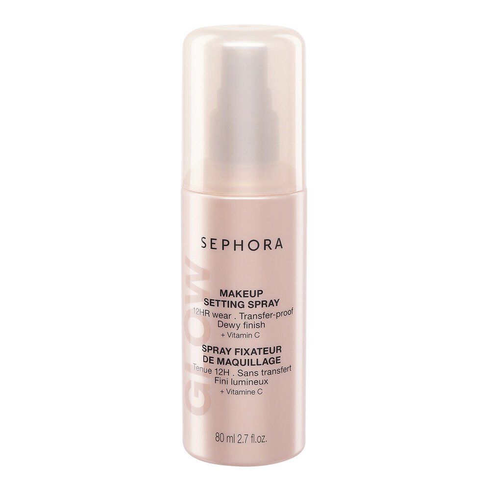 Sephora Collection Glow Makeup Setting Spray – 12HR Wear, Transfer-Proof, Luminous Finish 80ml