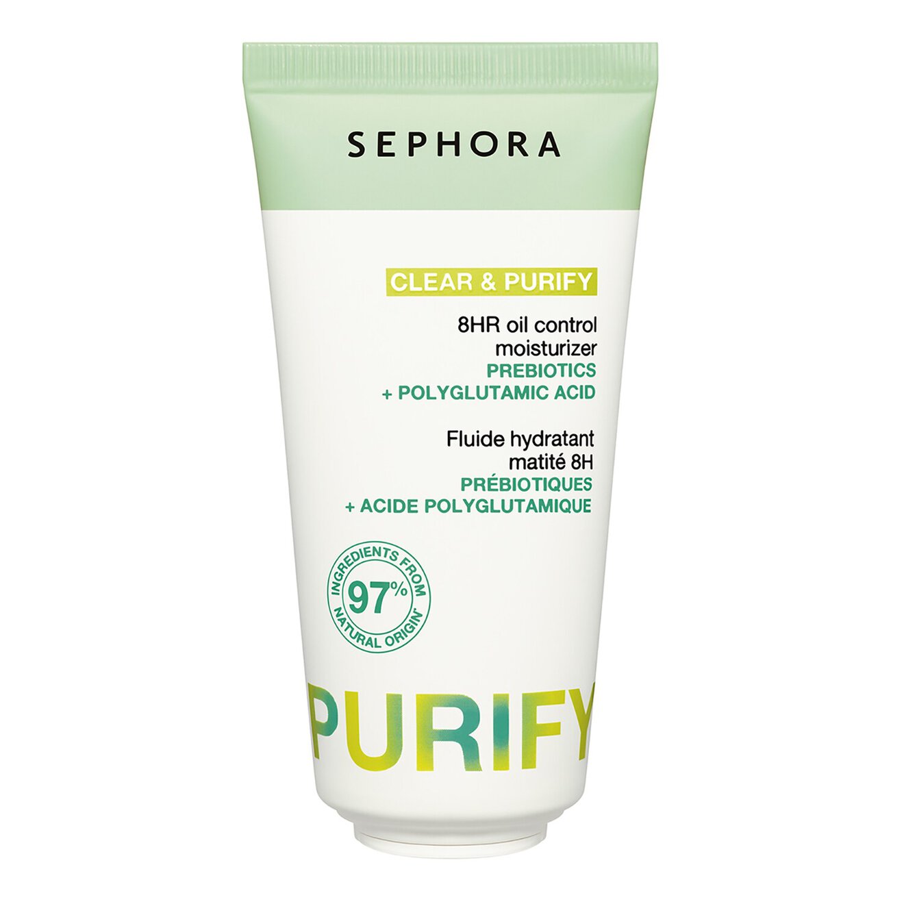 Clear & Purify 8HR Oil Control Moisturizer with Polyglutamic Acid + Prebiotics