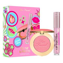 Plump and Pretty Lip & Cheek Set, TOO FACED