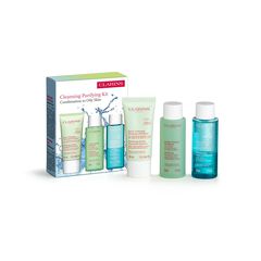 Cleanse & Tone Kit - Combination To Oily Skin, CLARINS