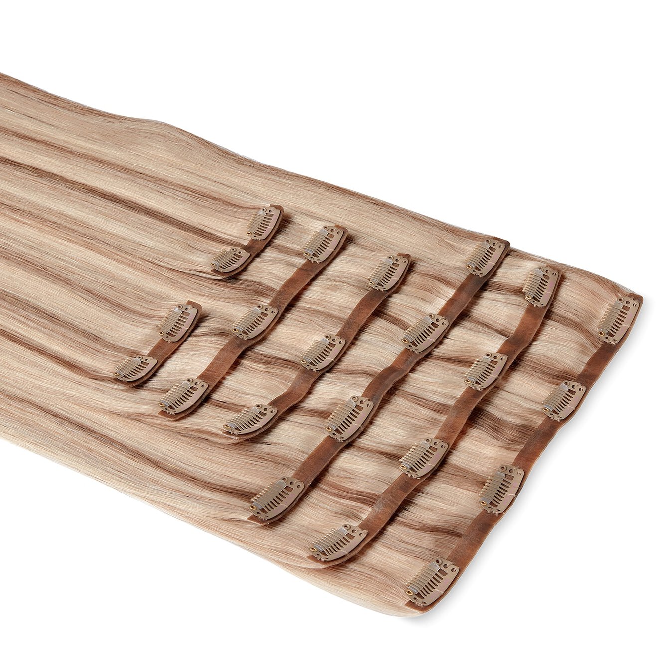 وصلة شعر بارلي ذير® كليب-انز من بيوتي ووركس × هدى، 18 بوصة