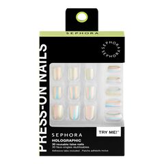 Press-On Nails Kit with Adhesive Tabs, SEPHORA COLLECTION