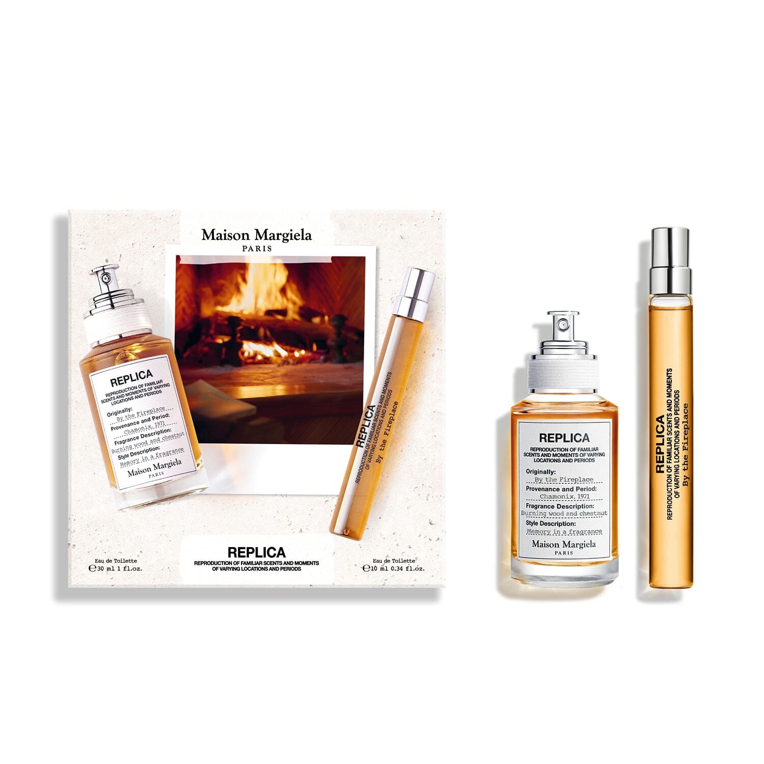 Replica By The Fireplace Edt Set