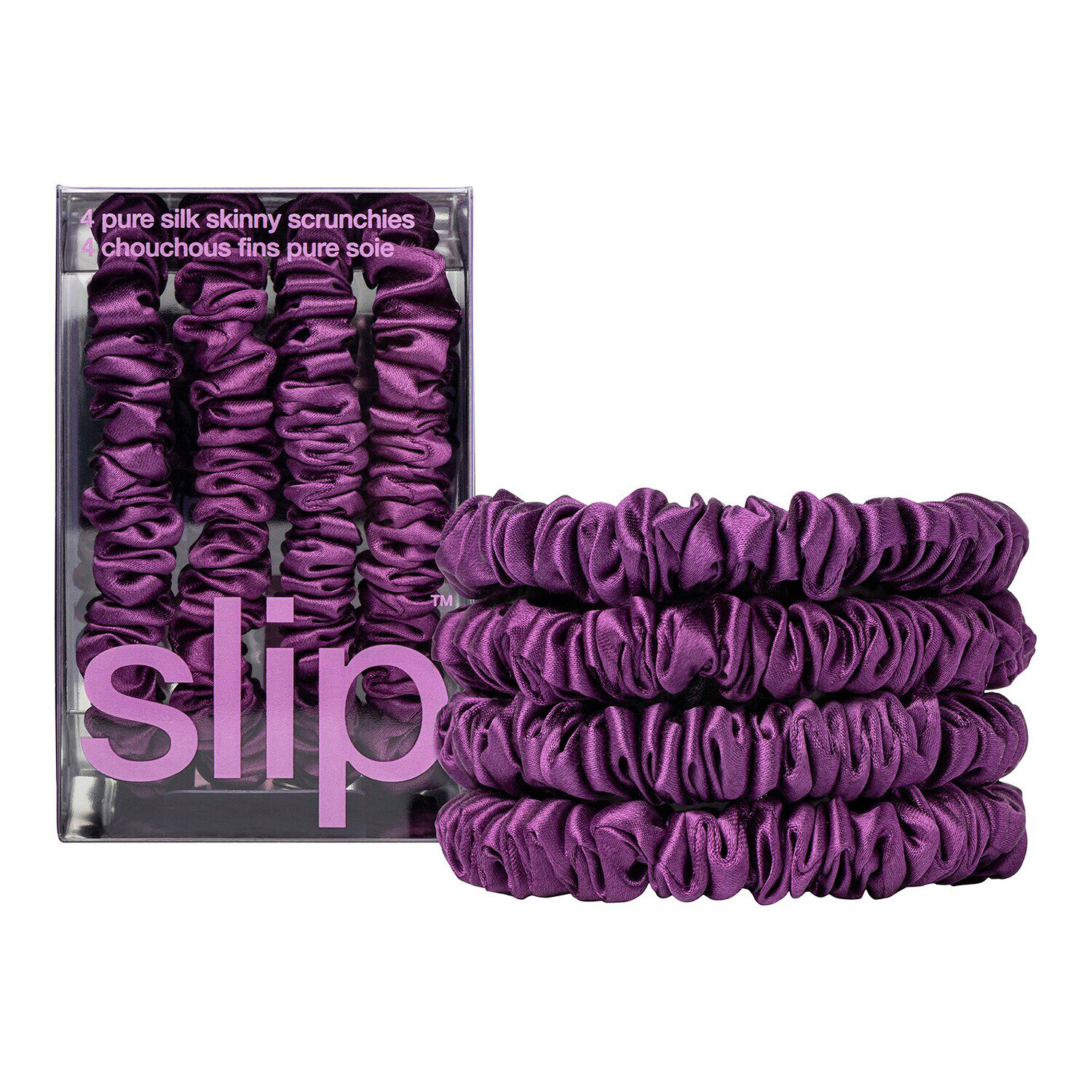 Skinny Scrunchies - Dark Purple