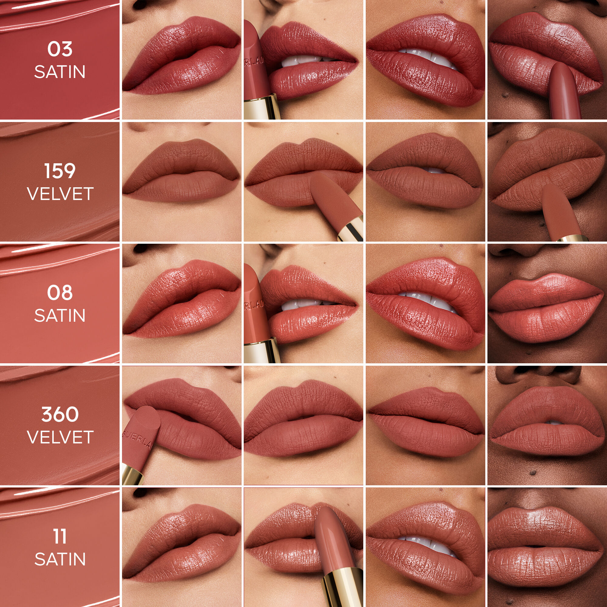 Rouge G The Customisable Ultra-Care Lipstick - Refill & Mirror Jewel Case