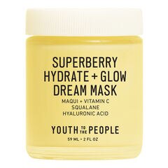 Superberry Hydrate + Glow Dream Night Cream + Mask With Vitamin C, YOUTH TO THE PEOPLE