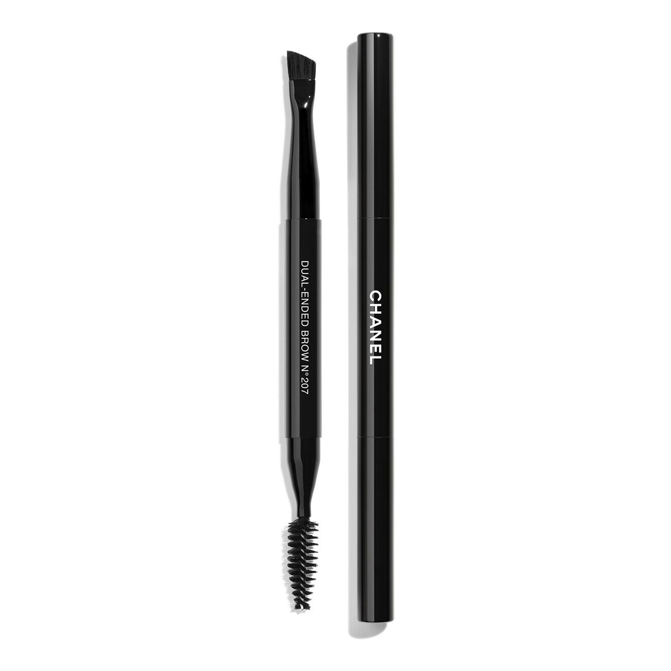 Pinceau Duo Sourcils N°207 Dual-Ended Brow Brush: Grooms And Redefines