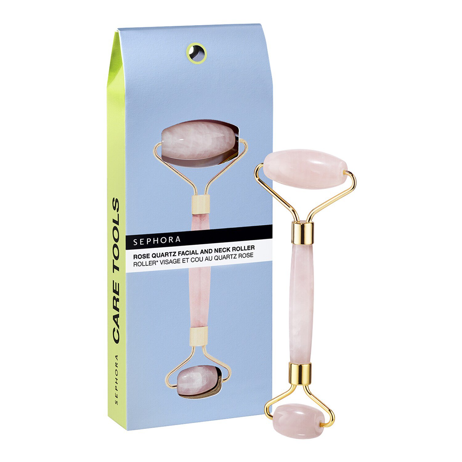 Rose Quartz Roller - Face And Neck