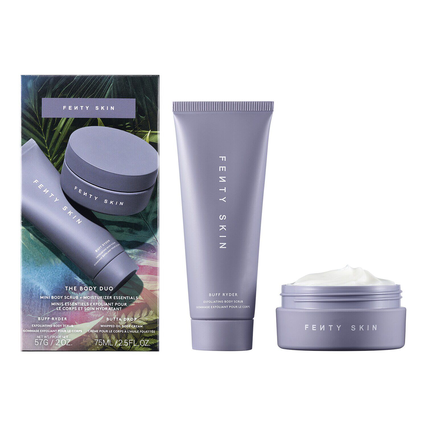 BODY DUO MINI BODY SCRUB & MOISTURIZER ESSENTIALS