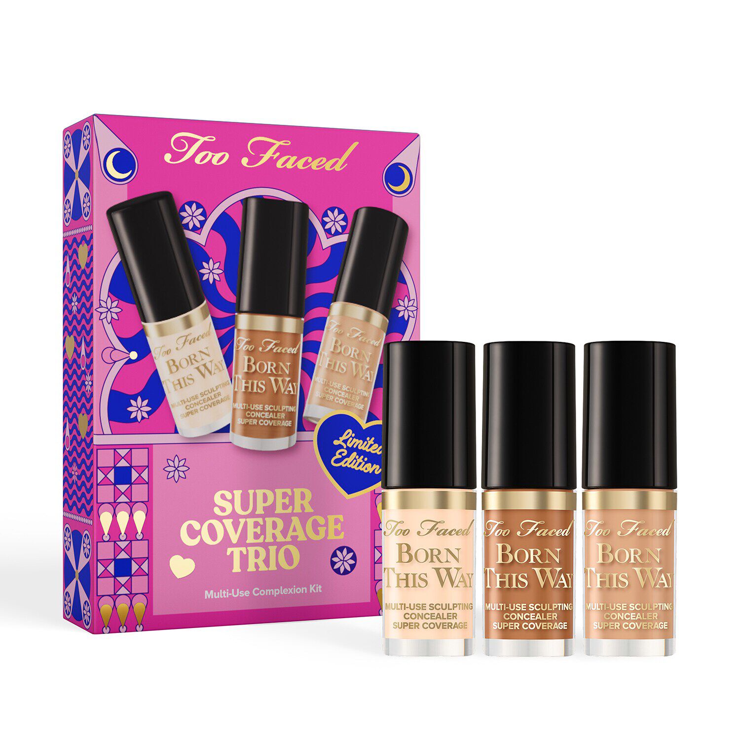 Super Coverage Trio: Multi-Use Complexion Kit