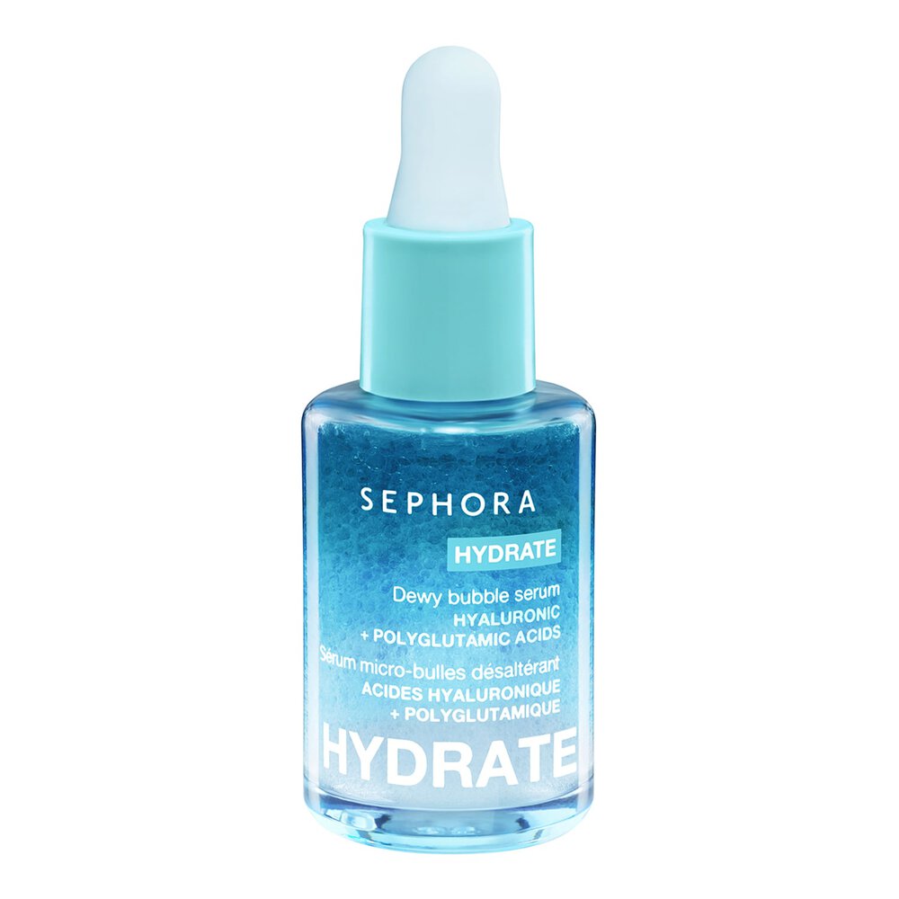Sephora Collection Hydrate Dewy Bubble Serum – Hyaluronic Acid + Polyglutamic Acid 30ml