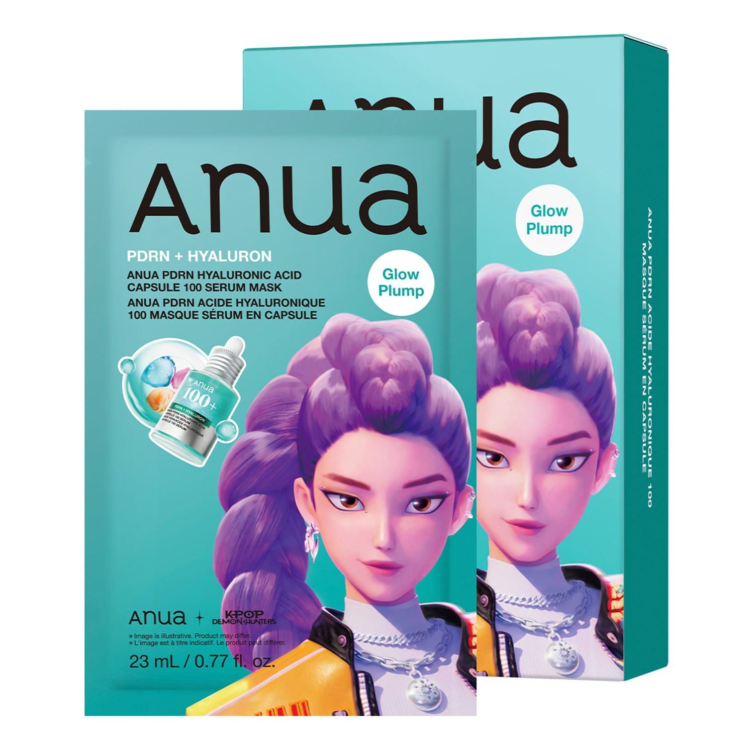 Kpdh Anua Pdrn Hyaluronic Acid Capsule 100 Serum Mask
