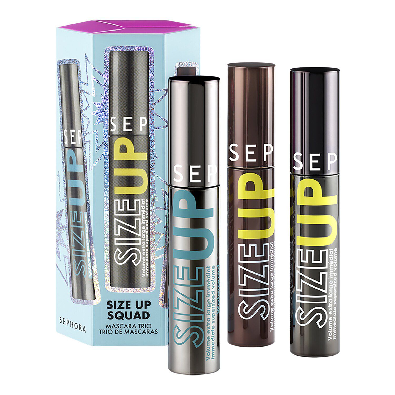 Size Up Squad Mascara Trio