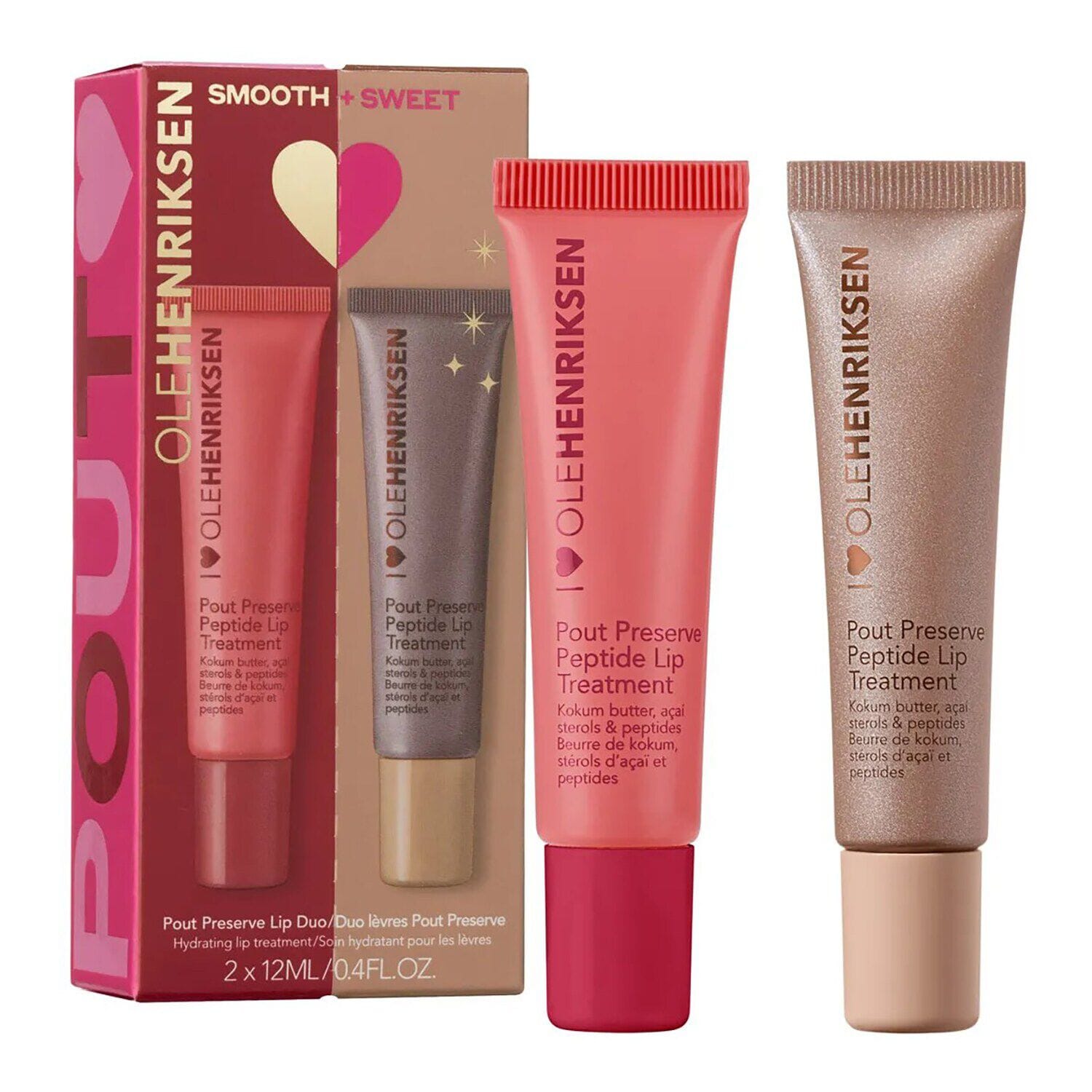 Peptide Pâtisserie Pout Preserve Lip Duo