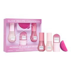 Glow Recipe X Beautyblender Travel-Size Watermelon Glow Set, GLOW RECIPE