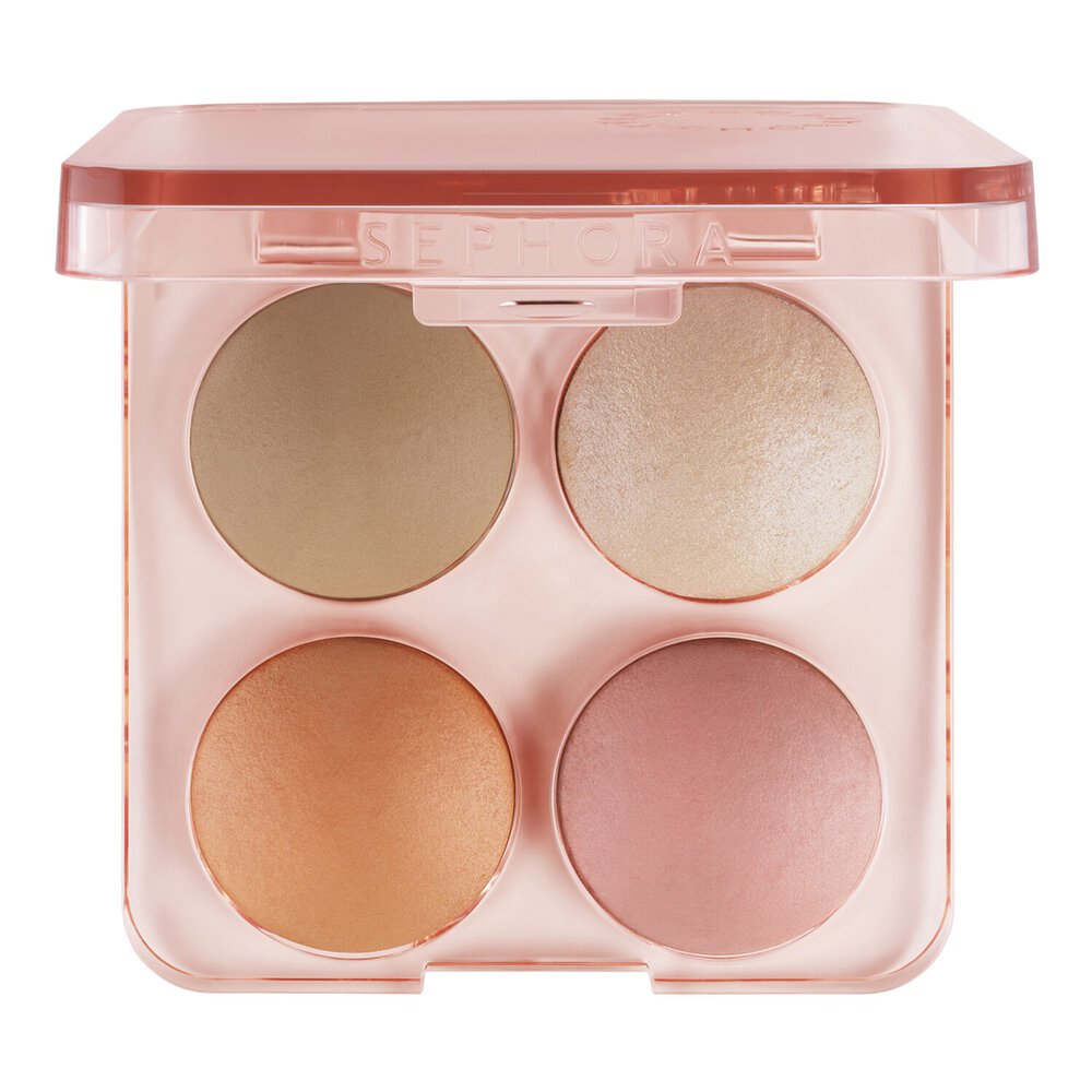 Sephora Collection Colorful Face Palette - All-in-One Palette: Blush, Bronzing Powder, Highlighter