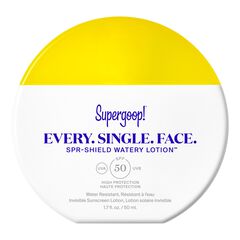 Every. Single. Face. SPR-Shield Watery Lotion SPF 50, SUPERGOOP!