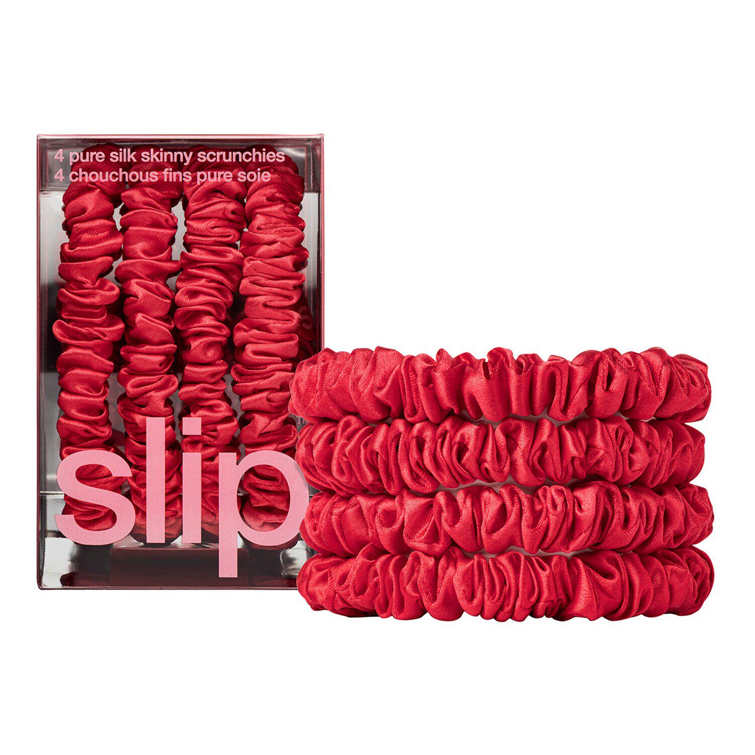 Skinny Scrunchies - Red