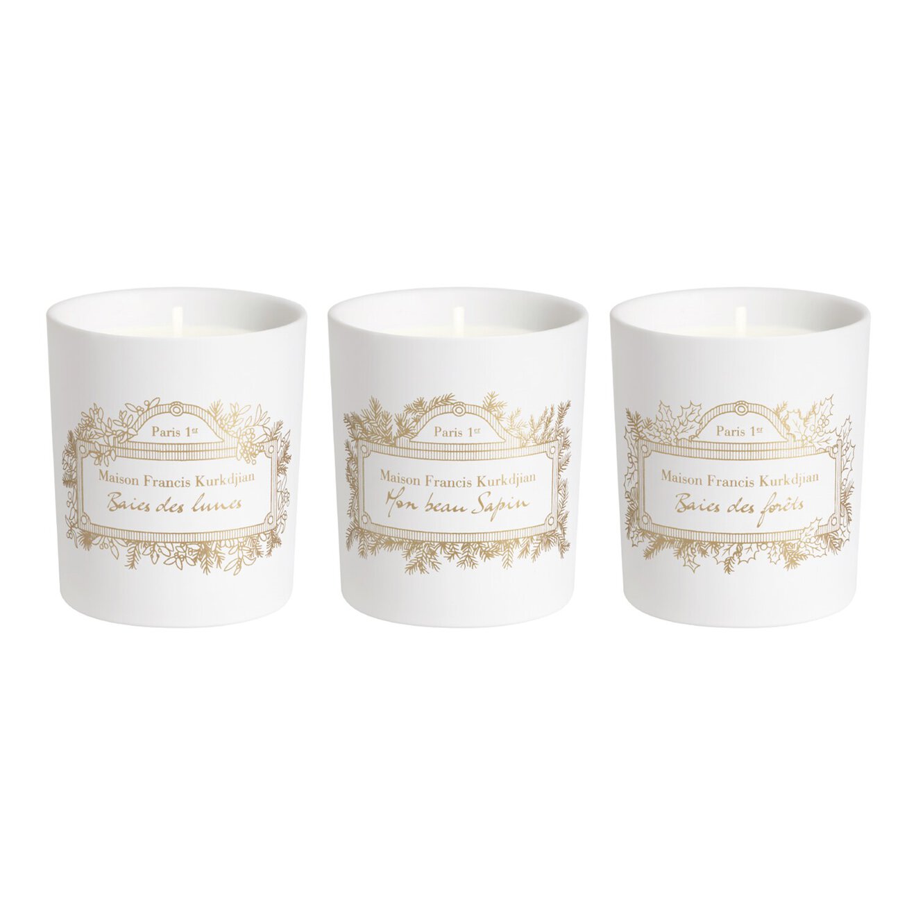 Trio of Scented Candles