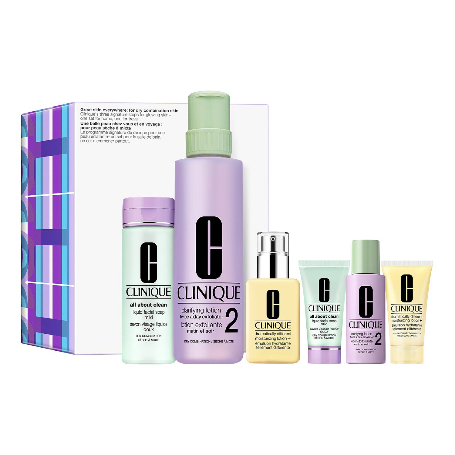 Great Skin Everywhere Skincare Set: For Dry Combination Skin