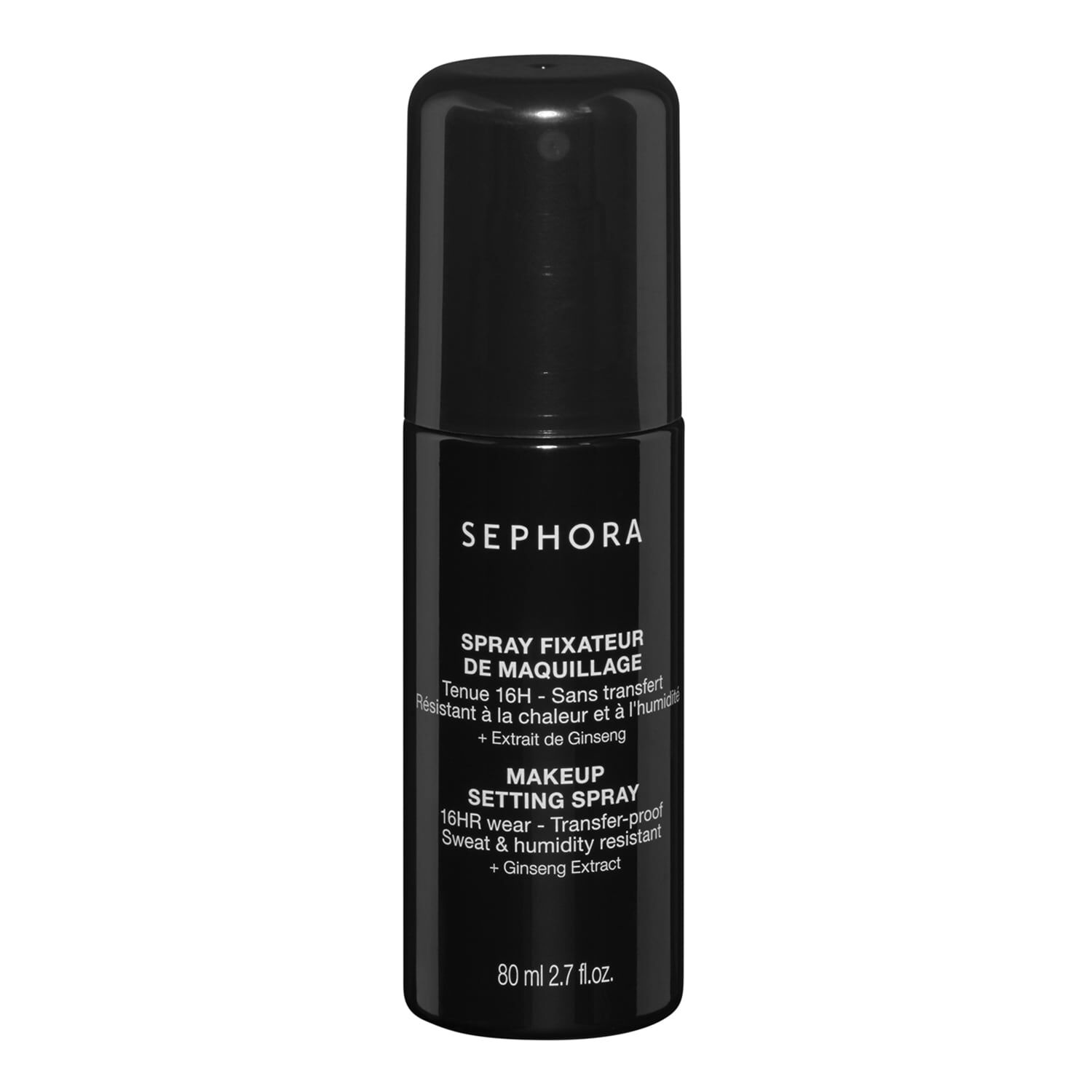 Makeup setting spray