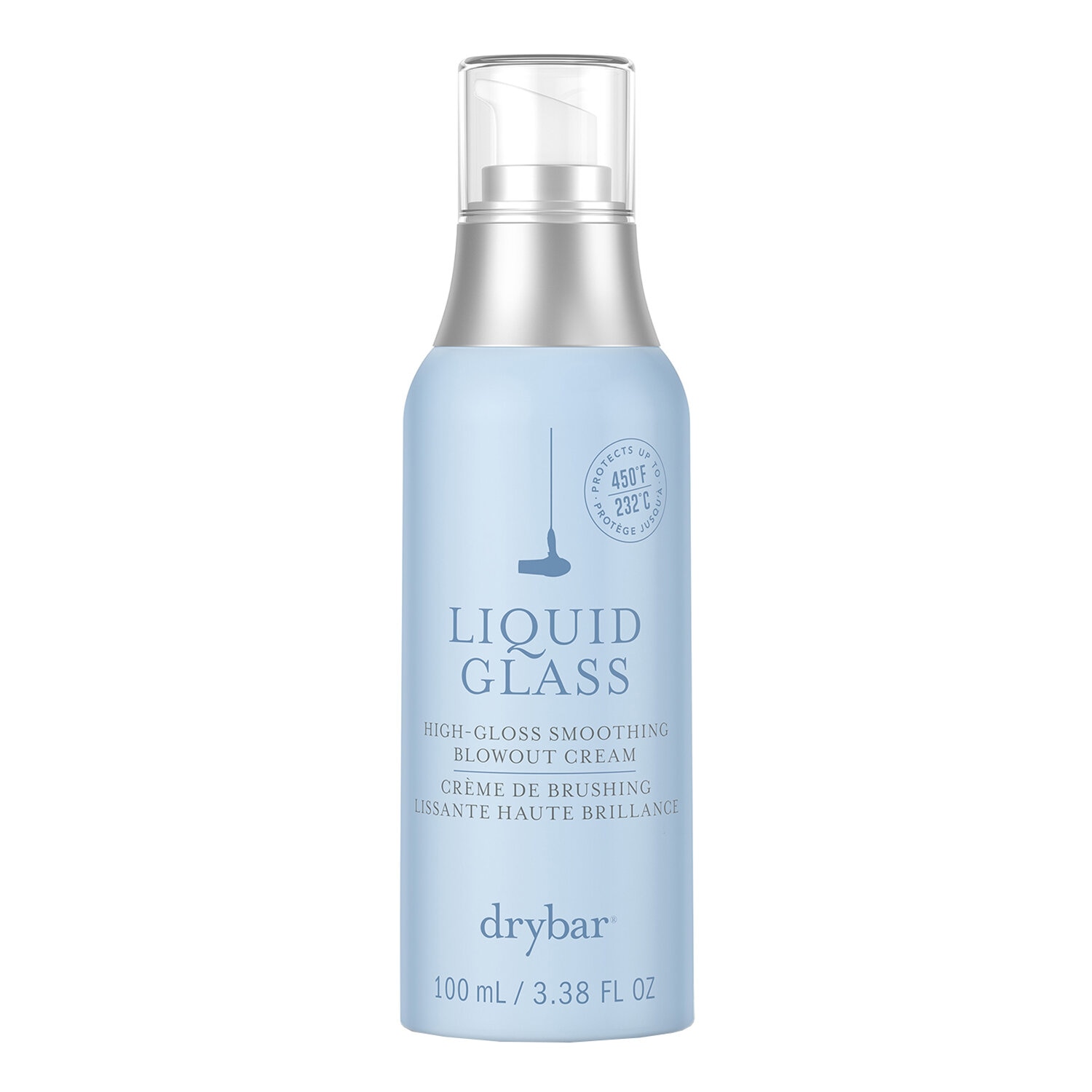 Liquid Glass High-Gloss Smoothing Blowout Cream