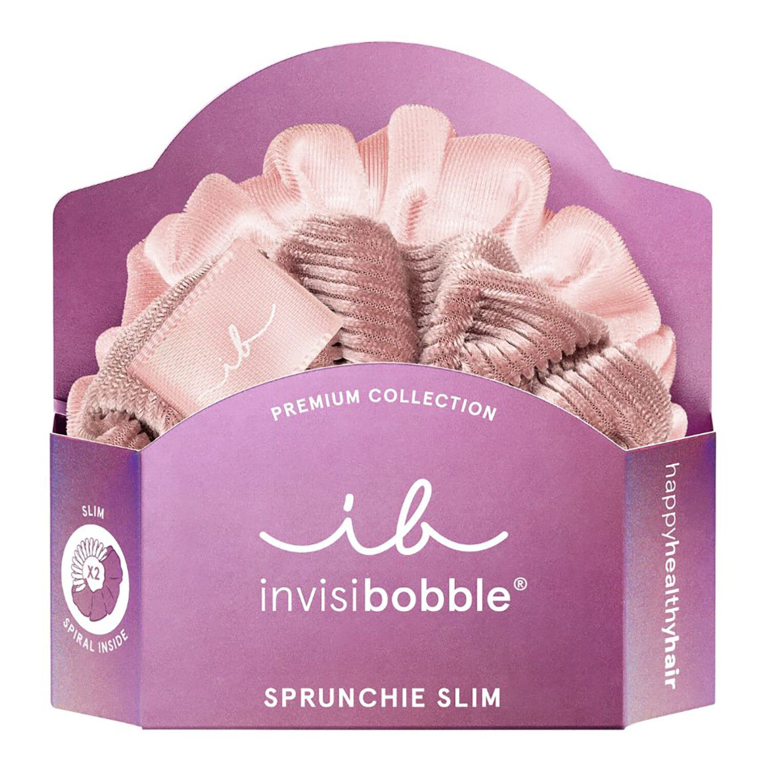 Sprunchie Slim Premium La  Vie En Rose
