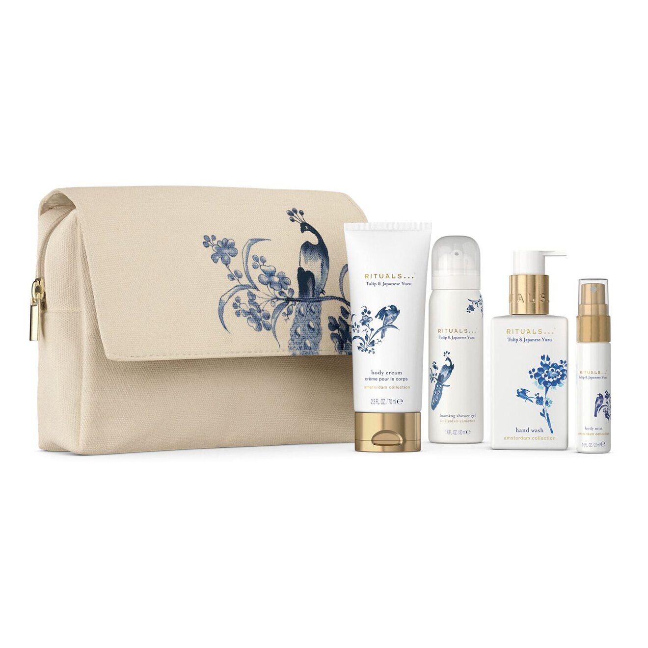 Amsterdam Collection Bath & Body Pouch Gift Set