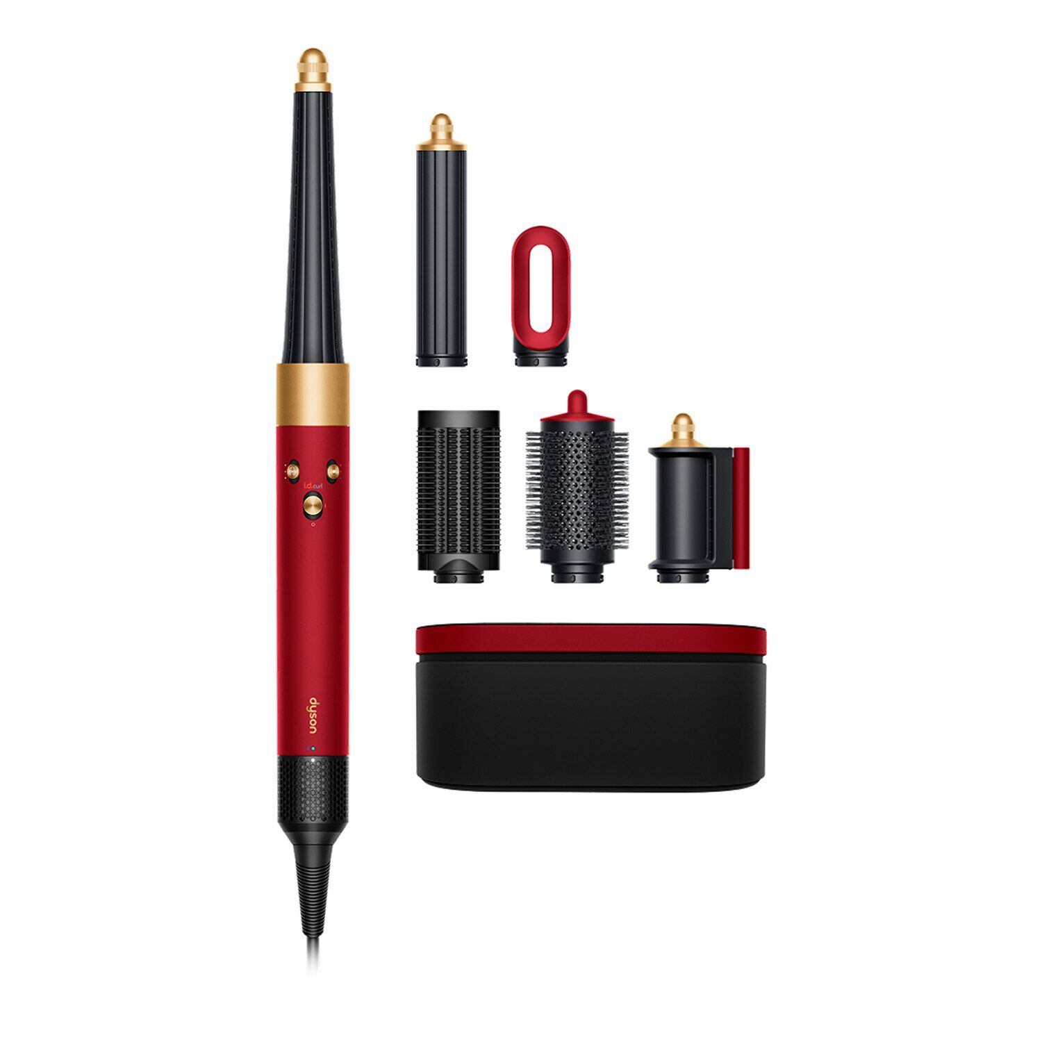 Dyson Airwrap i.d. Multi-Styler in Red Velvet/Gold