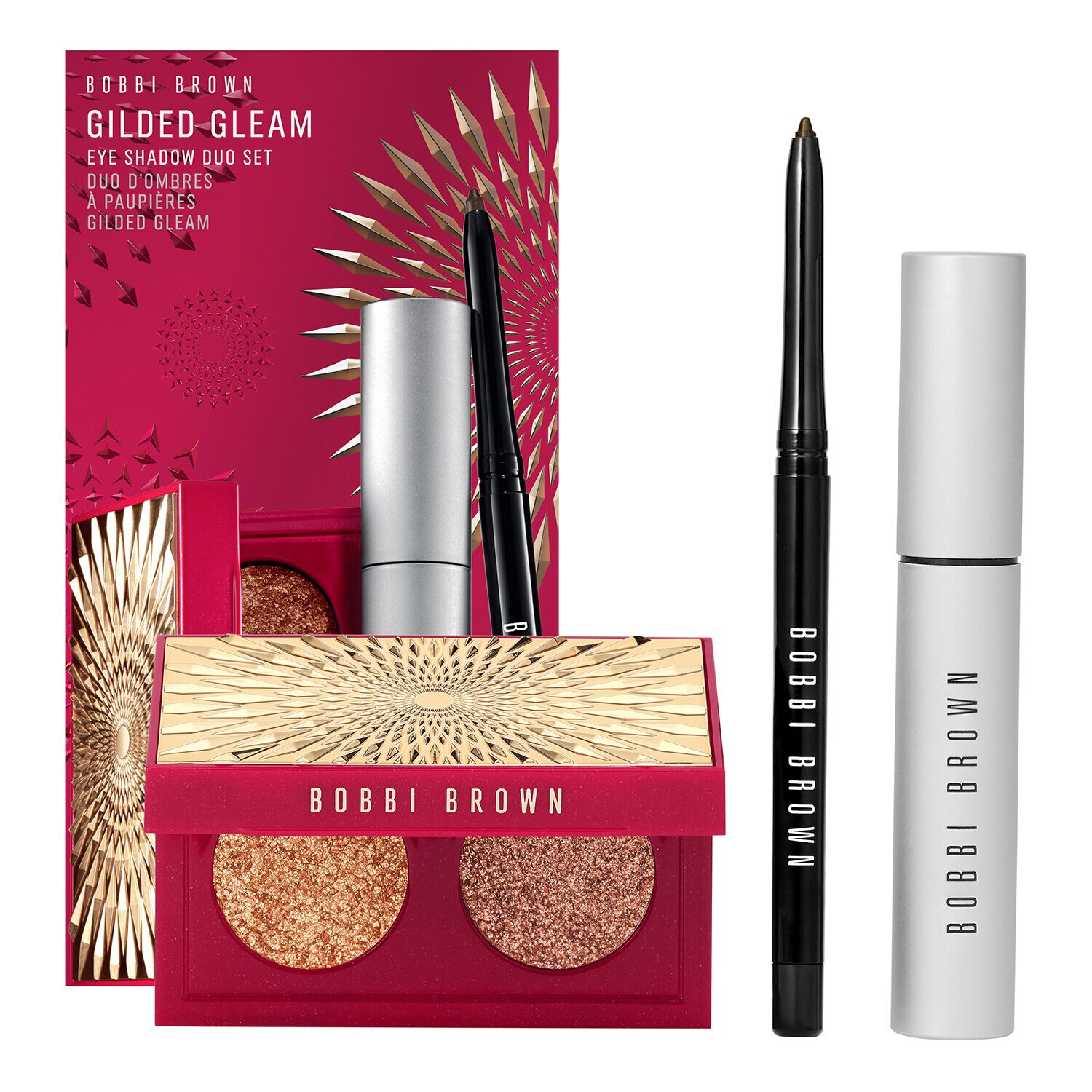 Gilded Gleam Eye Shadow Duo Set