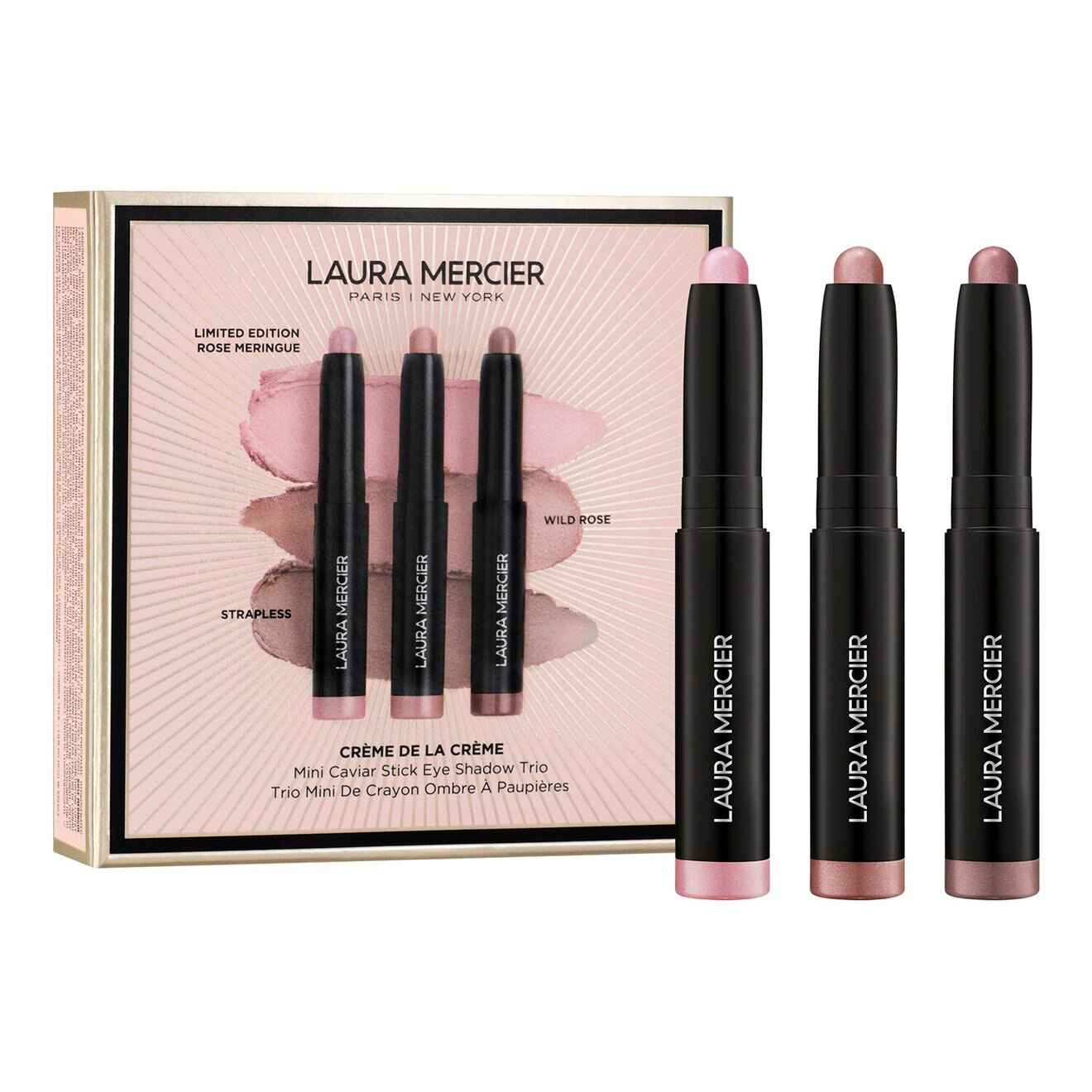 Crème de la Crème Mini Caviar Stick Eyeshadow Trio