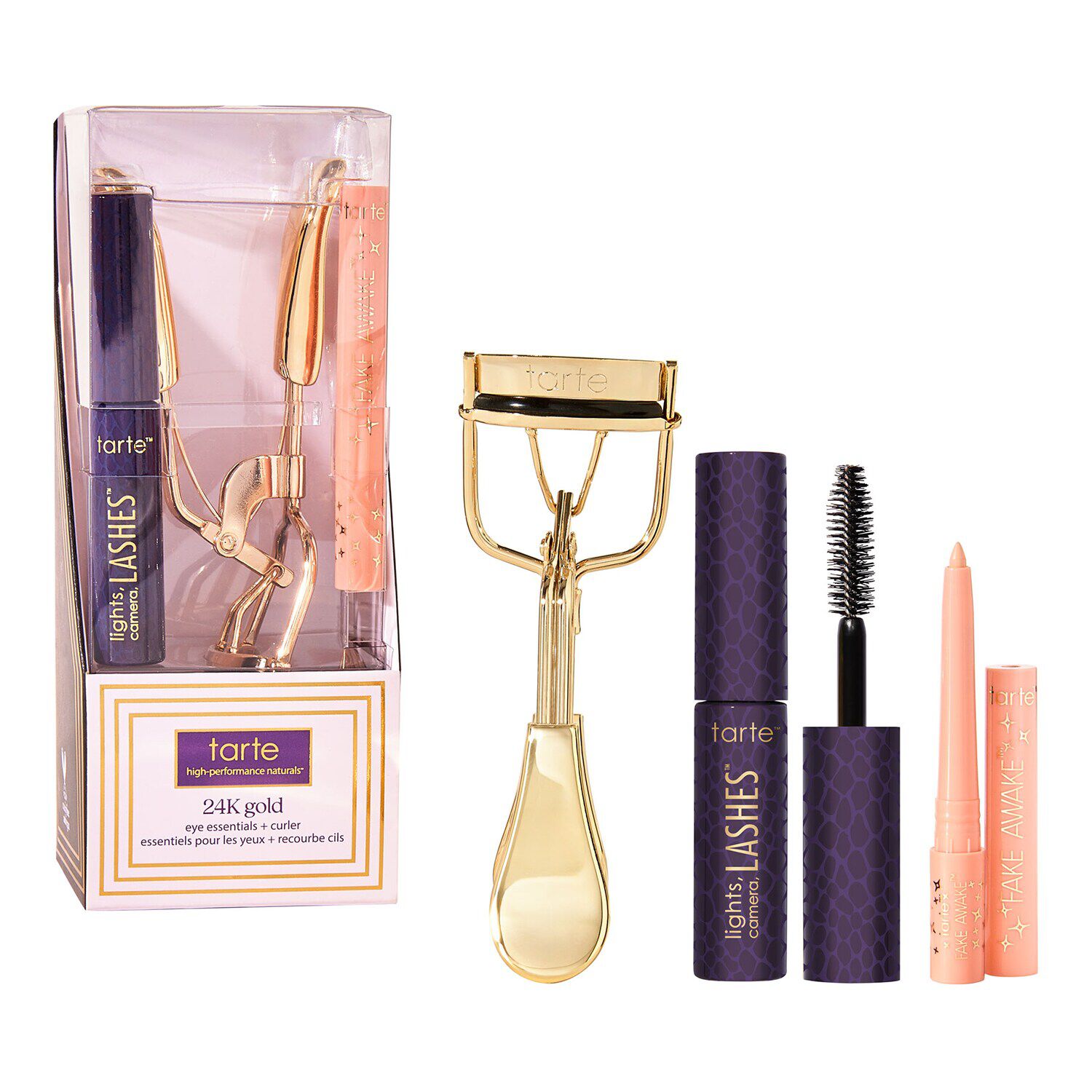 24K جولد - أساسيات للعيون + أداة لف الرموش