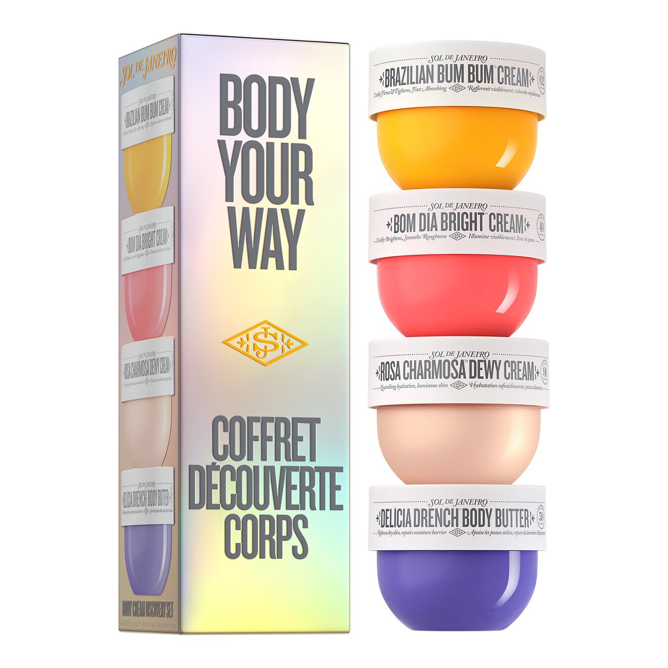 Body Your Way Mini Cream Body Set