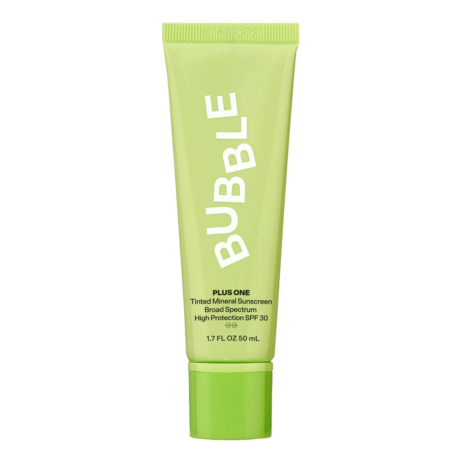 كريم بلاس وان معدني مُلوّن واسع الطيف للحماية من الشمس بمُعامل SPF30