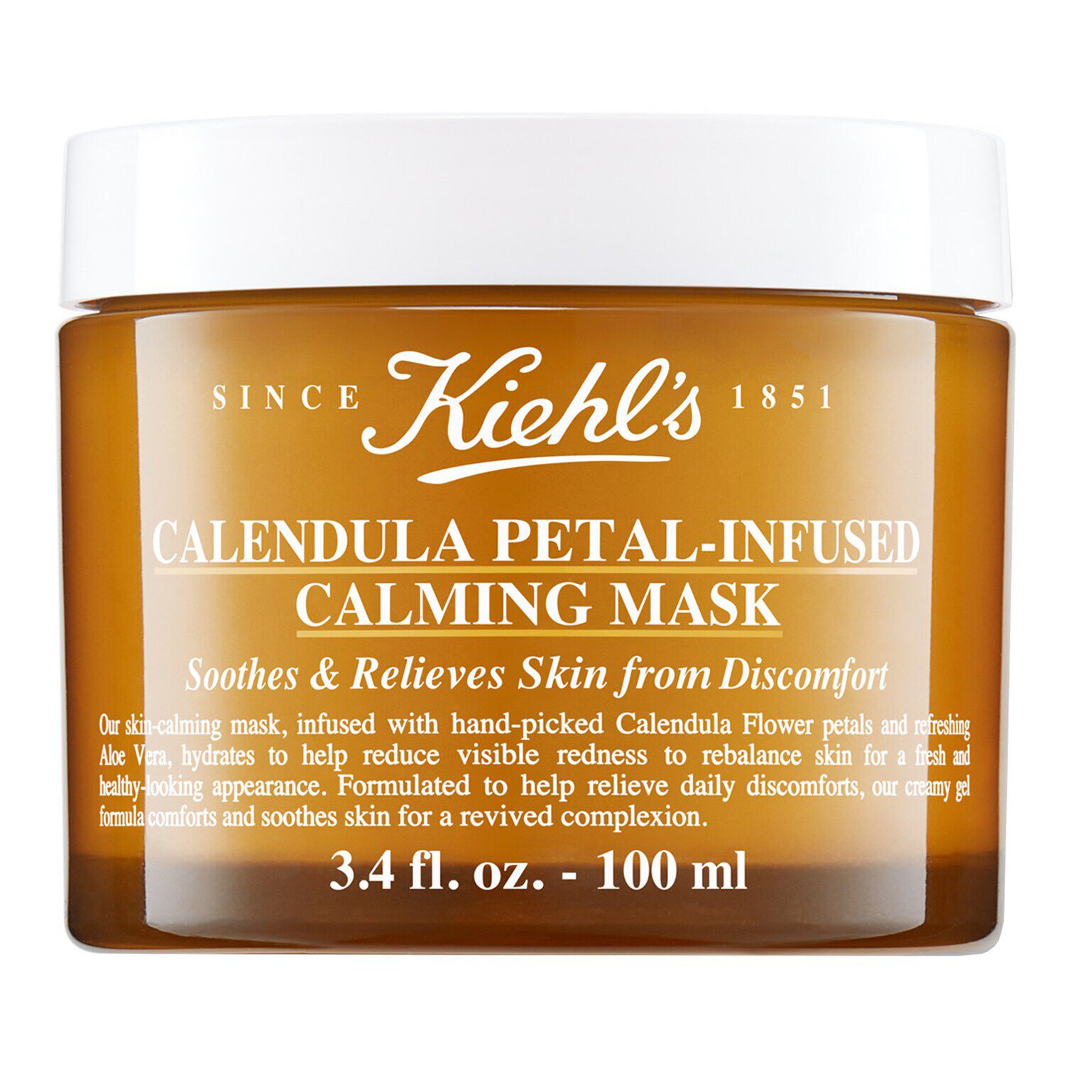 Calendula Petal-Infused Calming Mask with Aloe Vera