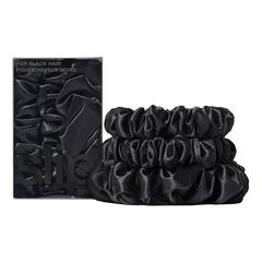 Back to Basics Midi/Large Scrunchie - Black, SLIP