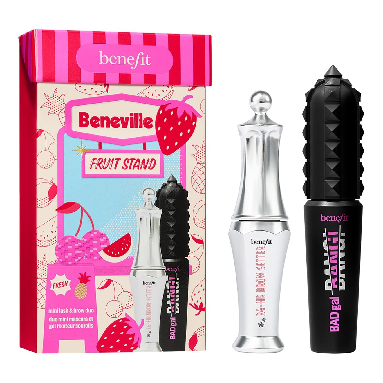 Beneville Fruit Stand Mini Lash & Brow Duo