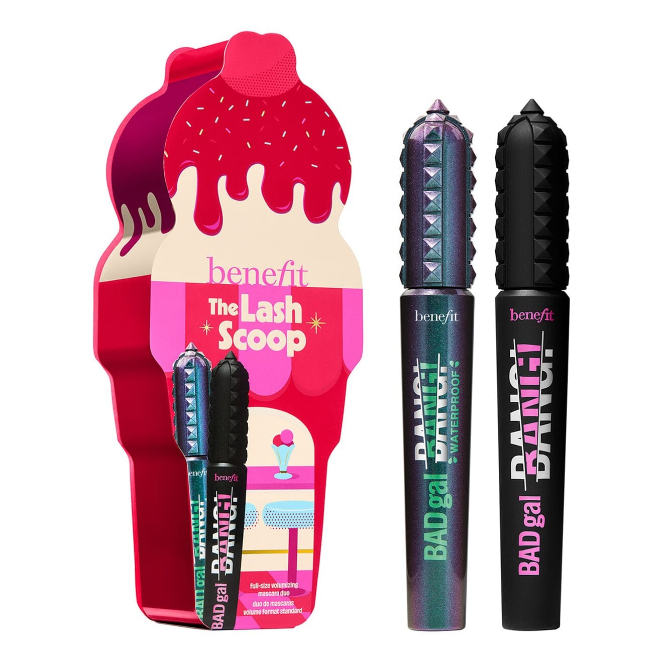 The Lash Scoop Volumizing Mascara Duo