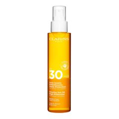 Glowing Sun Oil High Protection SPF30, CLARINS