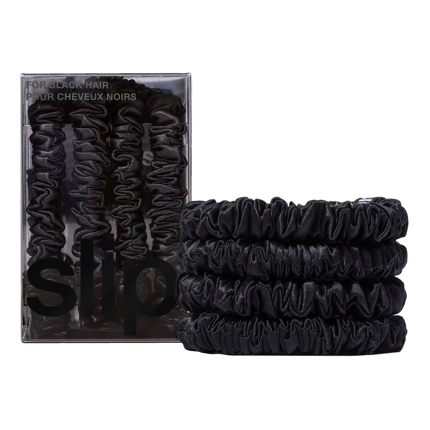 Pure Silk Skinny Scrunchies