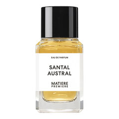 Santal Austral, MATIERE PREMIERE